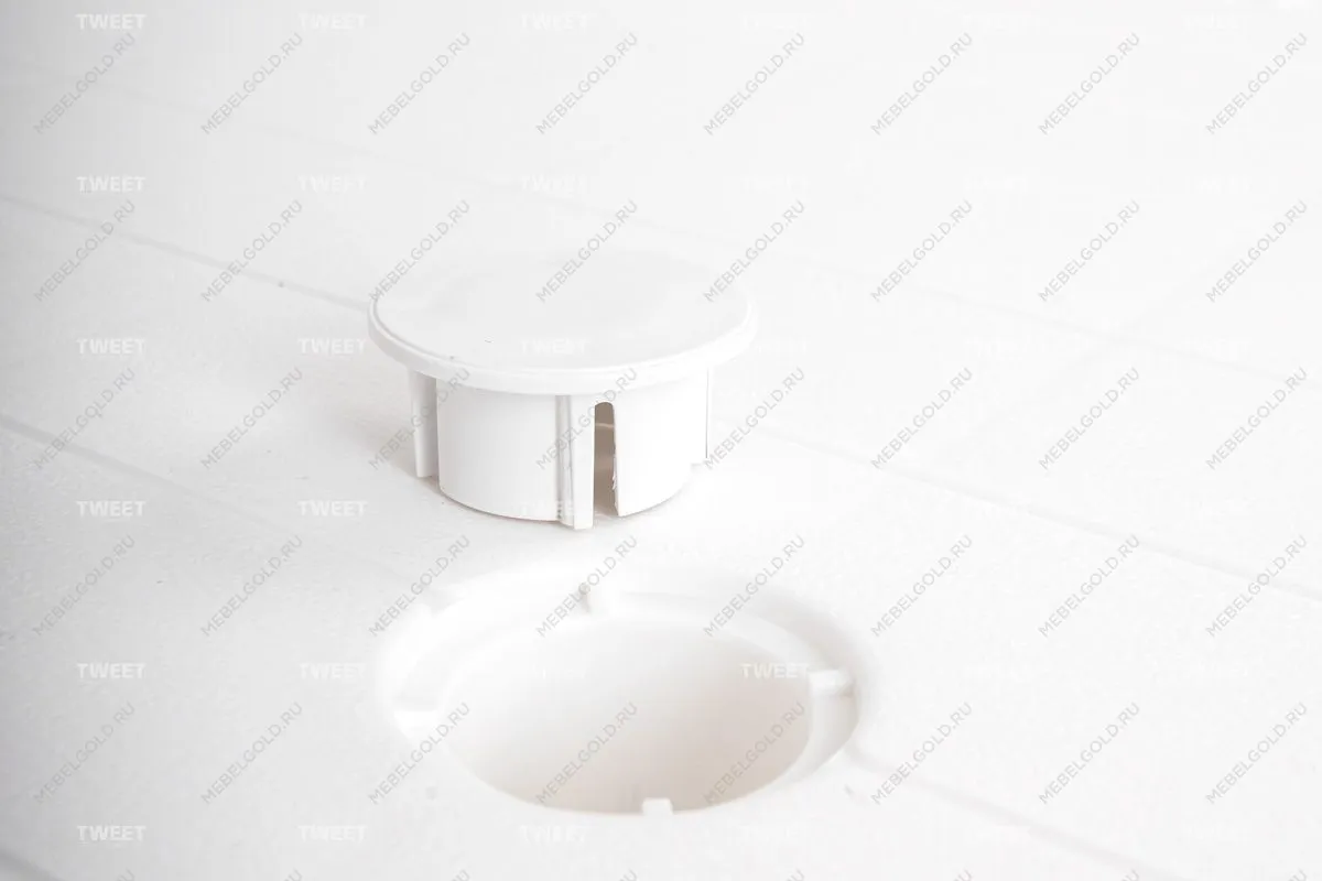 Tweet Стол обеденный Kvatro 940*940мм, белый | изображение 2