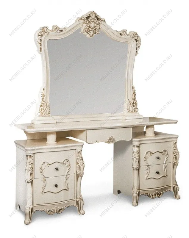 Туалетный столик Джоконда крем глянец