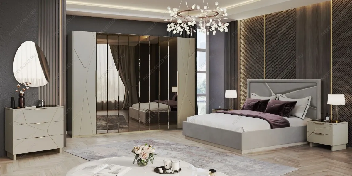 Комод Лейла 3 ящика ярко серый | изображение 2