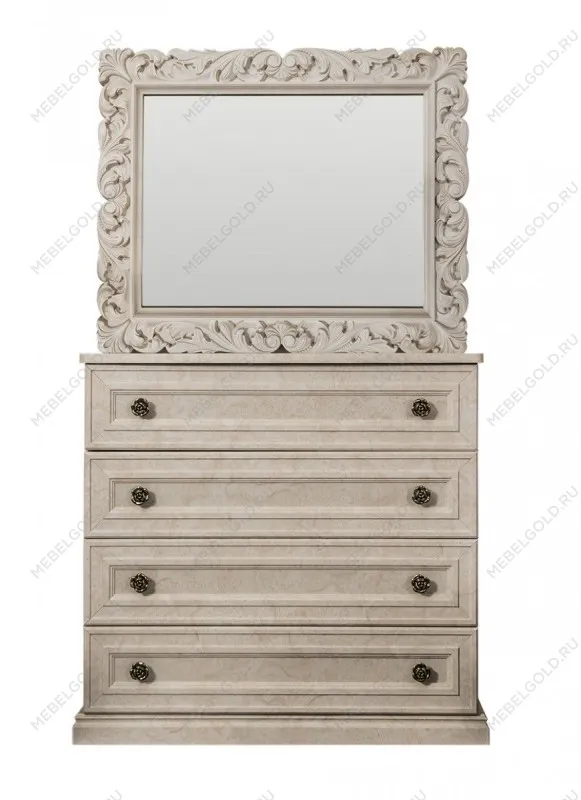 Комод Афина 4 ящика крем корень | изображение 1