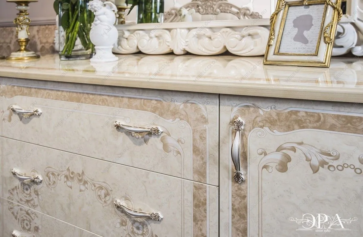 Комод Патрисия крем корень глянец (гостиная) | изображение 8