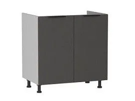 Стол под мойку СМ-80, Ватель (800*520*820) Экокожа Серый, 23311