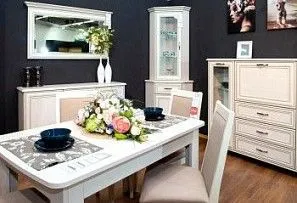 Гостиная Тиффани кремовый 10