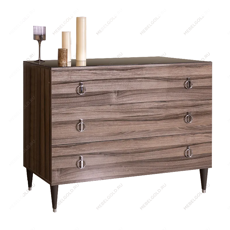 Комод Римини (Орех империя/Серебро) РМКМ-1