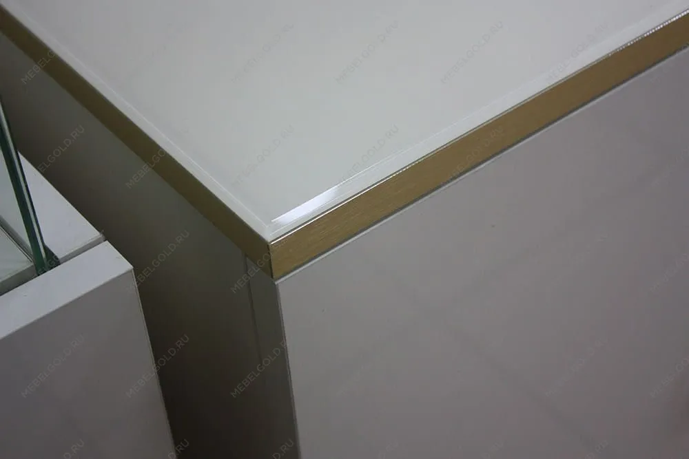 Витрина 1-ств. (левая) Римини СОЛО (белый золото) РМВ1-1С (s) - Выставка Балашиха | изображение 2