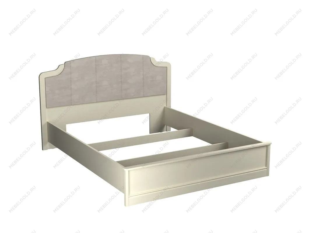 Кровать (каркас) Люкс 1600, Сиена (1794*2110*1090) Береза бежевая, 12309 | изображение 2