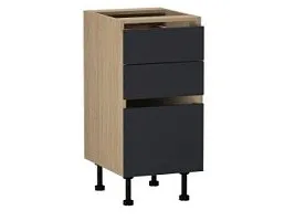 Дуб Палермо/Синий матовый