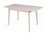 Стол Рэй-1200 (беленый дуб/белая эмаль) | изображение 1