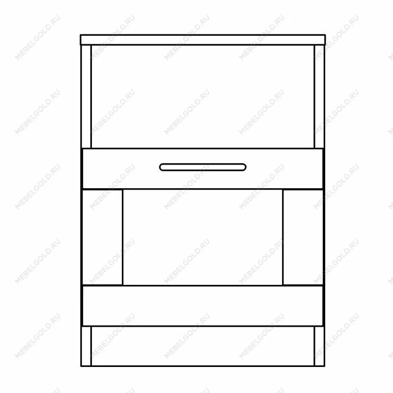 Тумба прикроватная Сириус, 1 ящик, 41х39х53 см, дуб сонома | изображение 15