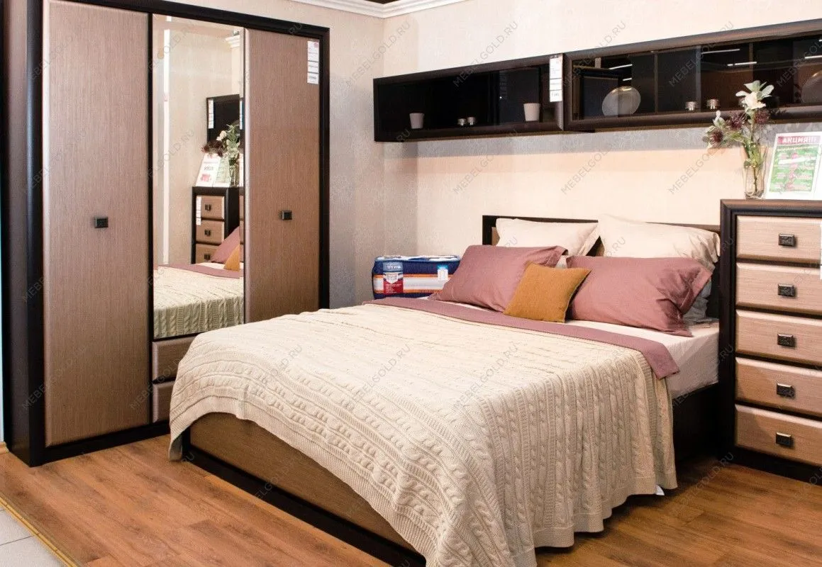 Спальня Коен Венге/Штрокс 3