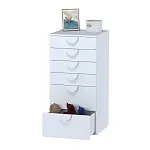 ПИКСИ комод 6 ящиков 60x57x123, робкий подснежник | изображение 4