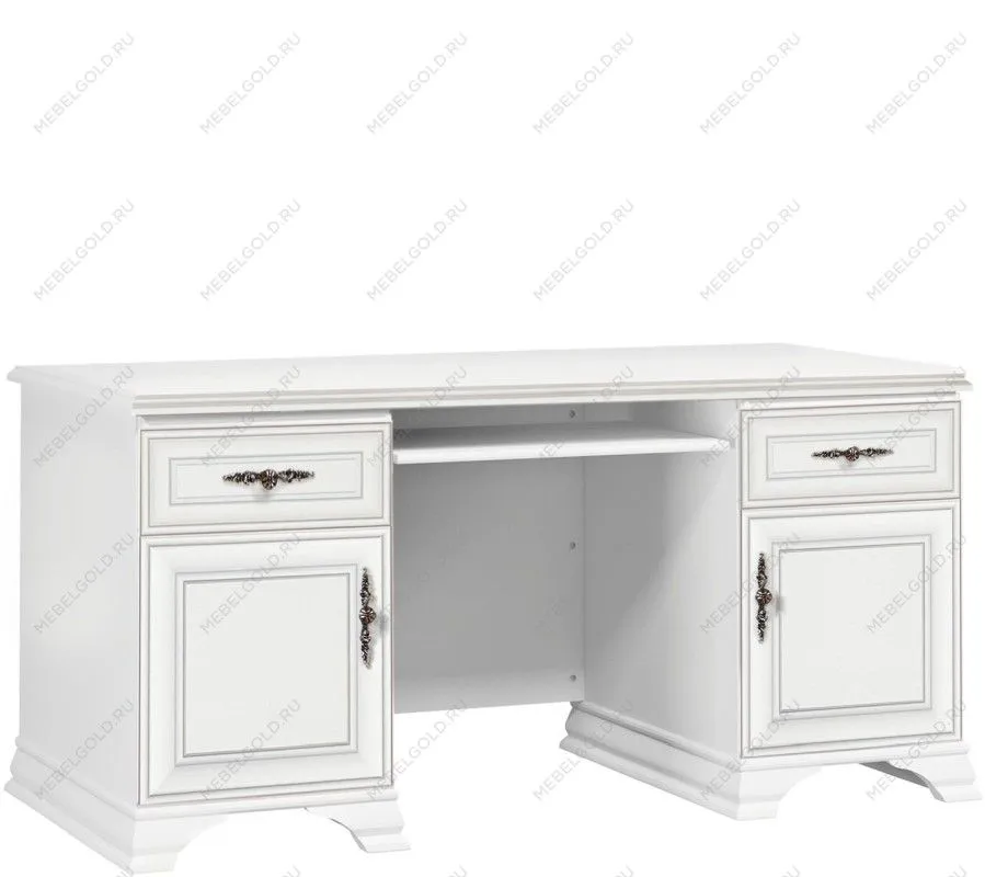 Стол письменный Кентаки BIU2D2S белый | изображение 1