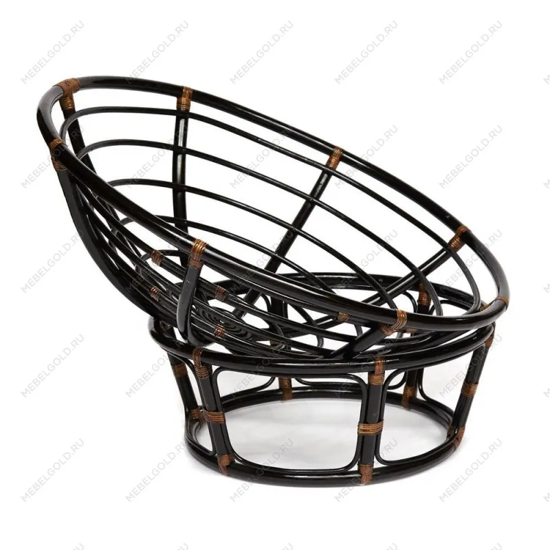 Кресло Papasan с подушкой Античный коричневый | изображение 1