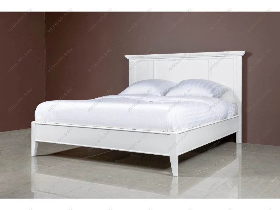 Кровать двуспальная 160 Manhattan (Белый) | изображение 2