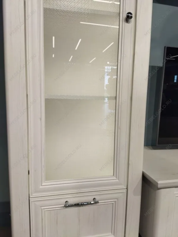 Пенал со стеклом new, Клер (746*458*2054) Сосна Андерсен, 31512 | изображение 3