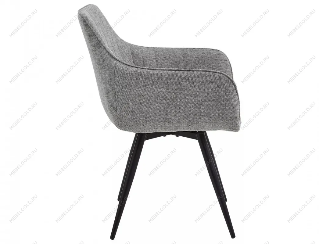 Стул кухонный Signal BALLO Brego 07 поворотный (светло-серый/черный) | изображение 2