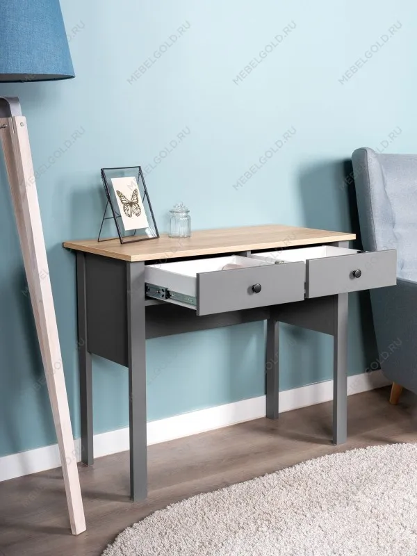 Стол туалетный Сага, 92х45, серый/ясень | изображение 3