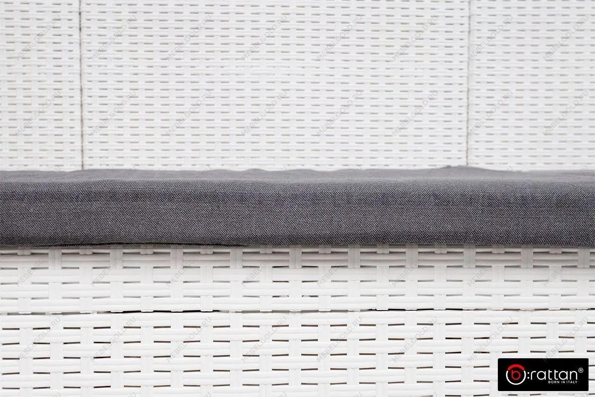 Диван NEBRASKA SOFA 3 (3х местный диван), белый | изображение 9