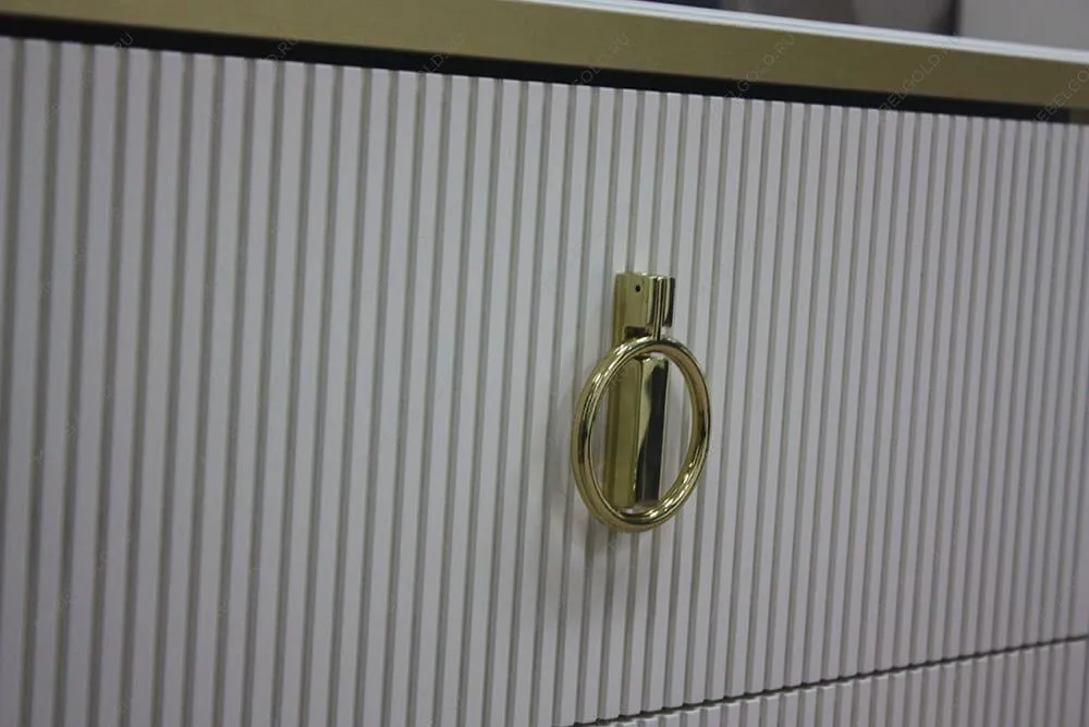 м. Марьина Роща - Стол журанальный с выдвижным ящиком Римини СОЛО (слоновая кость золото) РМСТ-2 (s) | изображение 13