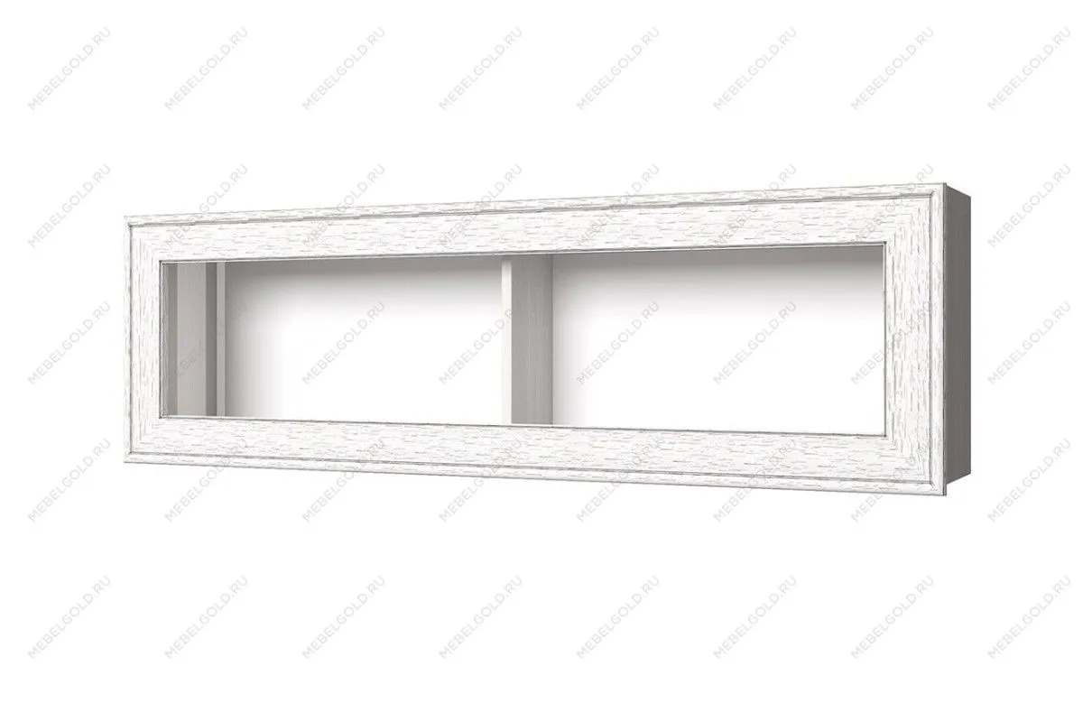 Полка навесная Тиффани 1V вудлайн кремовый