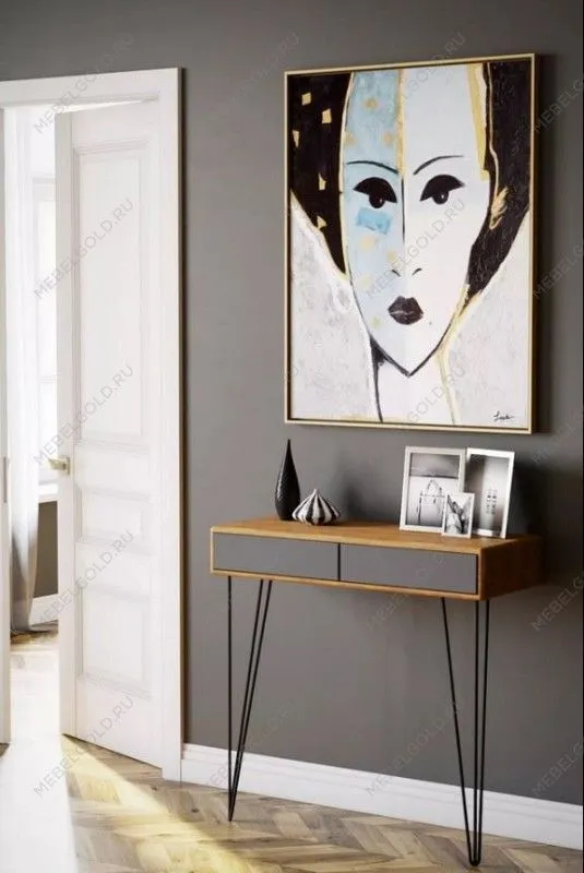 Консоль Телфорд (Дуб американский/Графит) | изображение 3