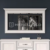 Зеркало Тиффани 130 вудлайн кремовый