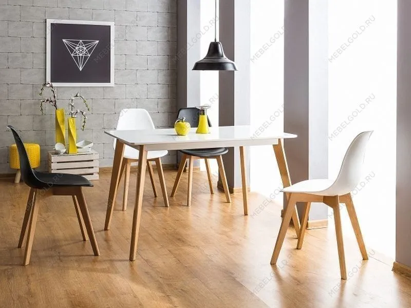 Стул кухонный Signal MORIS (черный/бук) | изображение 1