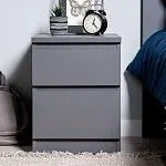 КАСТОР (KULLEN) тумба 2 ящика серая | изображение 4