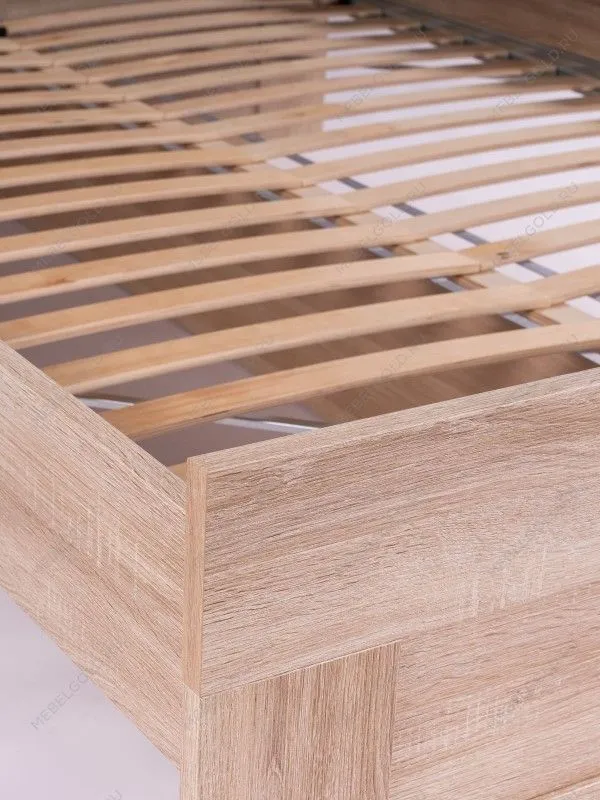 Кровать двуспальная Сириус, 180х200 см, дуб сонома | изображение 18