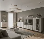 Тумба под телевизор Бетти кашемир RTV1D2S | изображение 7