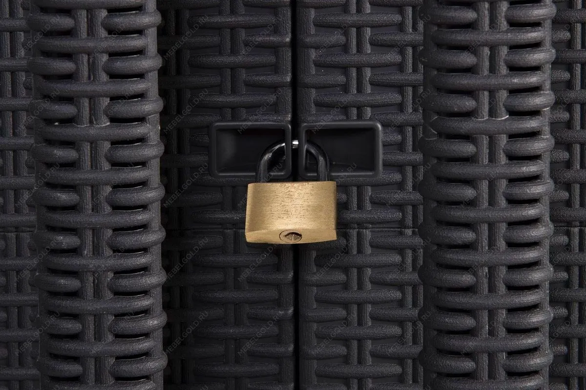 Уличный шкаф TOOMAX 2х дверный глубокий SANTORINI XL (4 полки) | изображение 4