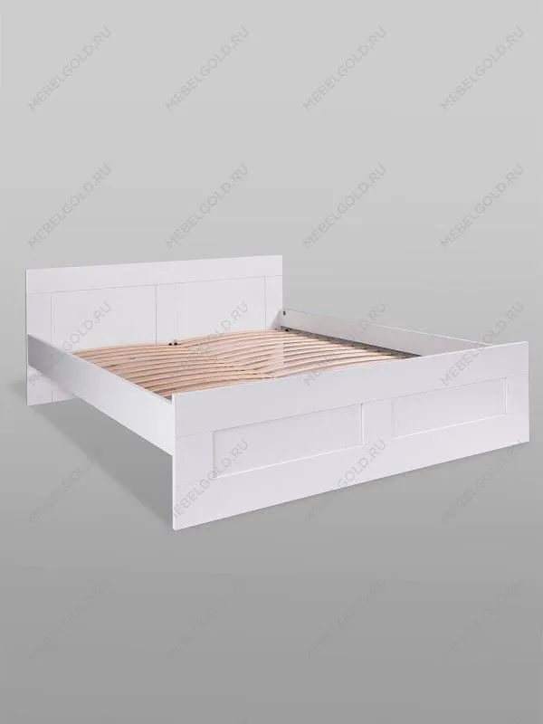 Кровать двуспальная Сириус, 180х200 см, белая | изображение 10