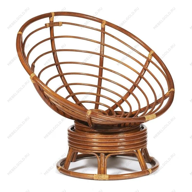 Кресло-качалка Papasan без подушки Орех | изображение 2