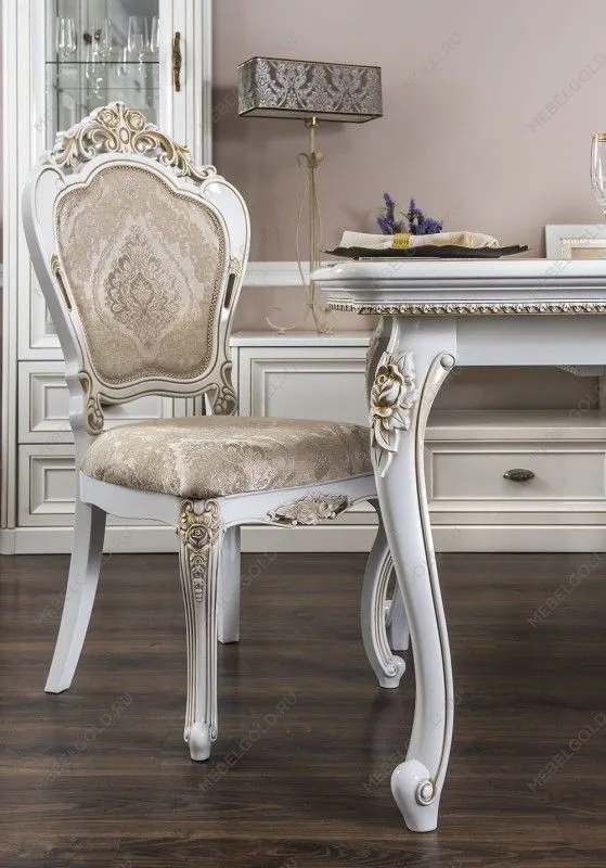 Столовая Натали белый глянец с круглым столом | изображение 11