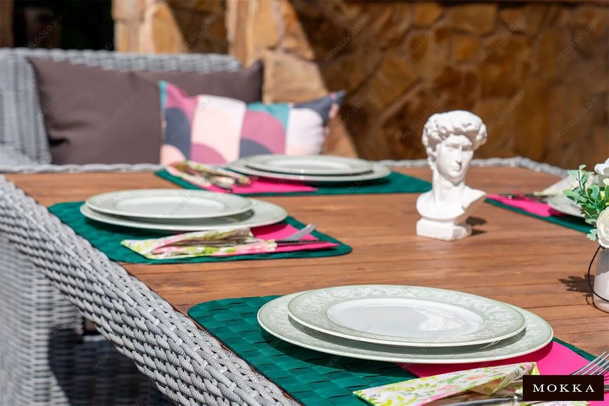 Комплект плетеной мебели MOKKA BELLA малый | изображение 21