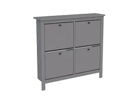 САГА тумба для обуви 113х108 серая