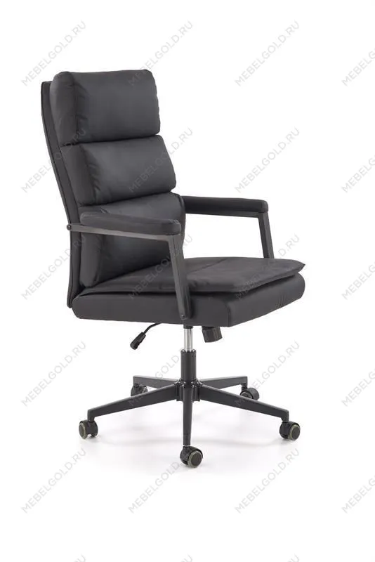 Кресло компьютерное Halmar ADRIANO 2 (черный/черный)