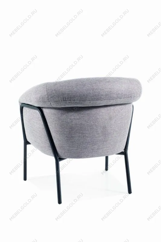 Кресло SIGNAL CLOVER Brego 07 (серый/черный) | изображение 1