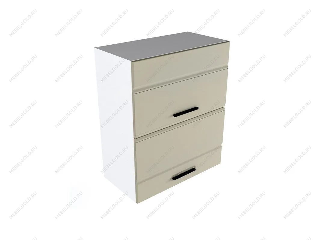 Шкаф горизонтальный ШГ-60Г, Канзас (600*320*720) Капучино Софт, 20925