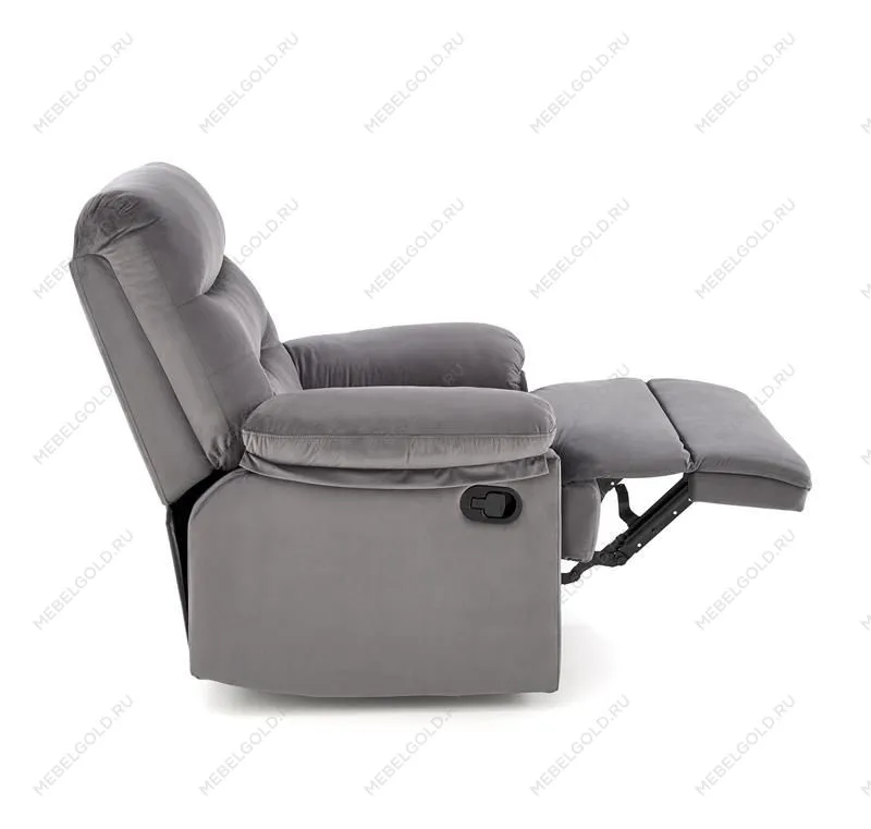 Кресло HALMAR DRAGER серый | изображение 5