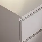 Комод ВАРМА, 5 ящиков, 80х123х40 см, эмаль белая | изображение 2