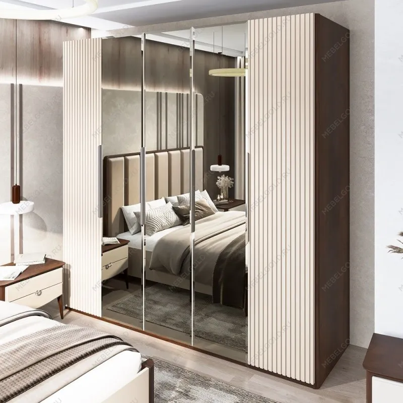 Спальня Жаклин 5-дверная бежевый | изображение 7