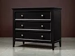 Комод 3 ящика Manhattan (Черный) | изображение 3