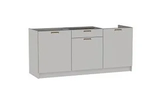 Стол С-180, Смарт (1800*566*820) Серый, 22603