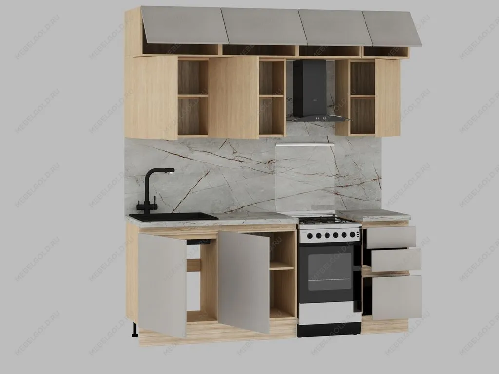 Кухня Женева (возможный вариант комплектации 4.3) | изображение 1