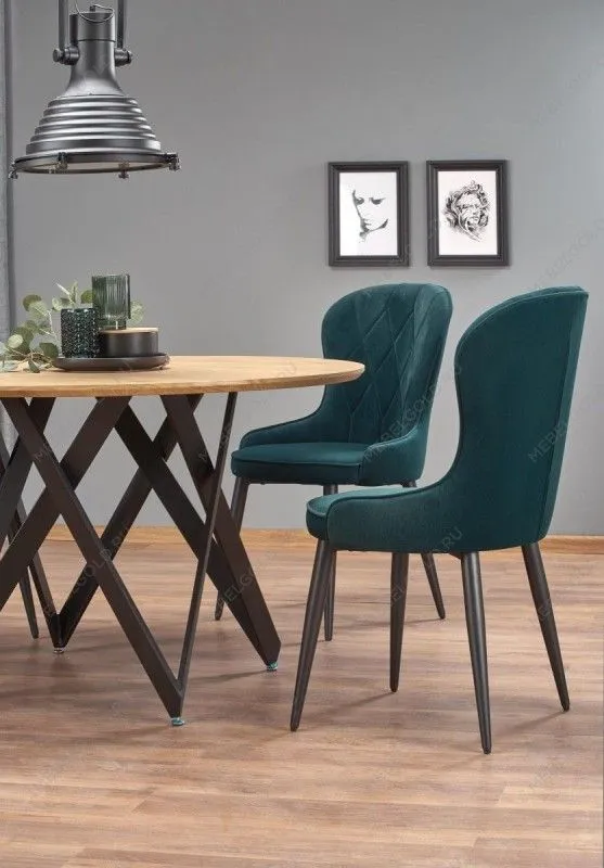 Стол обеденный Halmar MOZAMBIK (дуб золотой/черный) | изображение 10