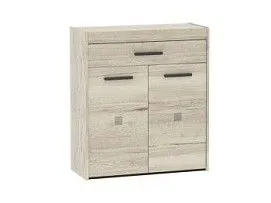 Тумба 900 ПМ-4 высокая, Мале (900*384*1020) Дуб галифакс белый, 50503