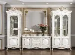 Витрина Флоренция 2-ств. белый глянец | изображение 2