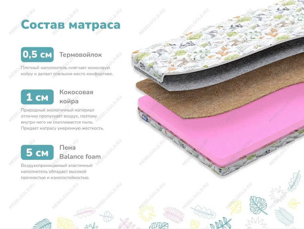 Матрас Лучик 80х160 | изображение 1