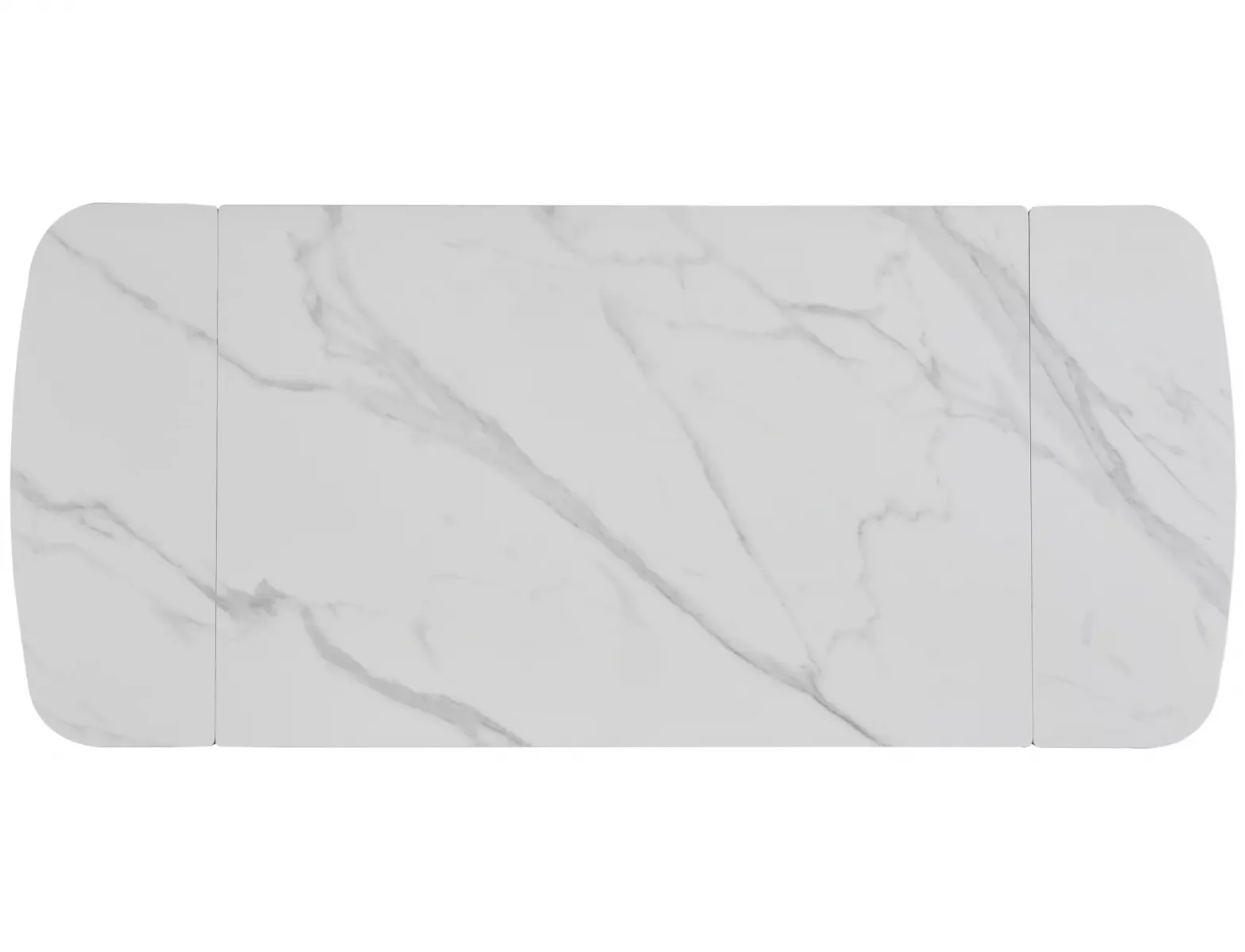 Стол обеденный Signal SENTO 120 (белый лак/черный) | изображение 6